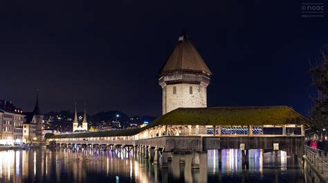 Luzern Kapellbrücke at Night | The Kapellbrücke (literally, … | Flickr