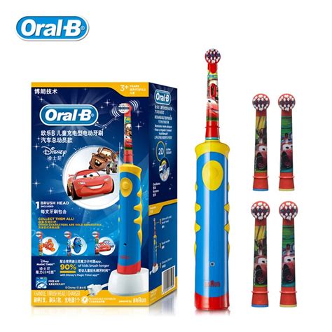 Oral B D10 Kids Electric Toothbrush EB10 Replaceable Brush Heads ...