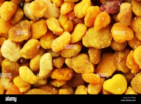 Pollen background, macro Stock Photo - Alamy