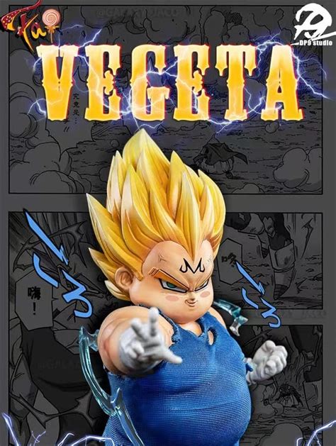 DP9 Studio Dragonball Fat Vegeta GK Resin Statue PREORDER - Toy Okoku