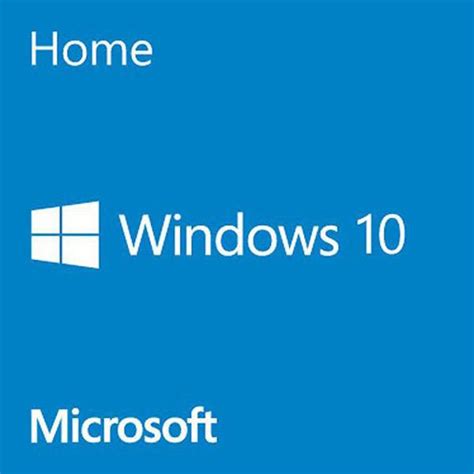 Microsoft Windows® 10 Home 64-Bit OEM Full version, 1 licence Windows ...