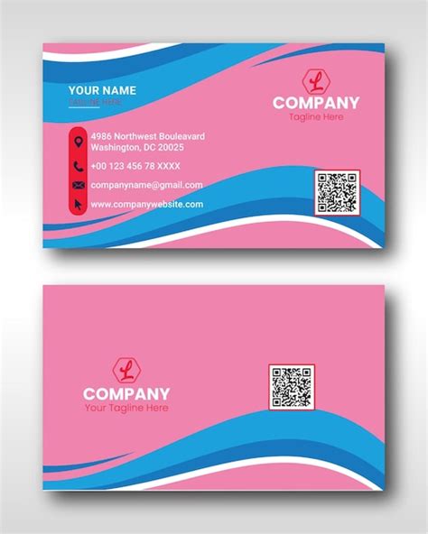 Premium Vector | Creative business card template design