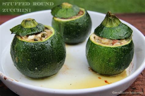 Stuffed Round Zucchini (zucchine tonde ripiene) - The Culinary Chase