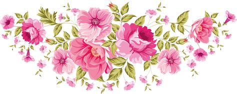 flowers / png. xxl | Flower illustration, Flower border png, Flower border clipart