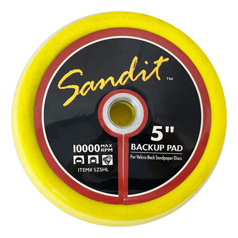 5 Inch RubberFlex Backer Pad for Sandpaper