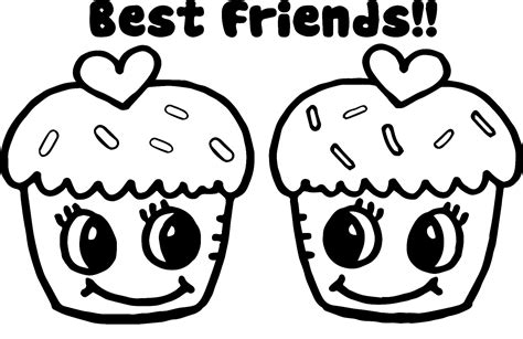 Friend Coloring Page