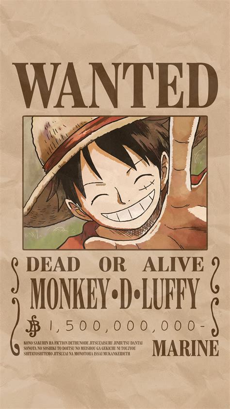 Poster Cartaz Anime Procurado One Piece Monkey D Luff - vrogue.co