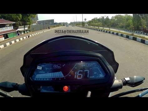 Bajaj Dominar 400 Top Speed Run of 167 KMPH Recorded in Video