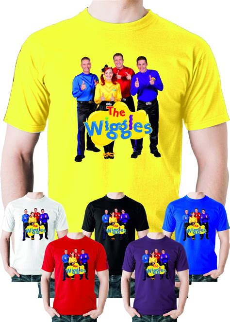 The Wiggles Logo T-shirt All Sizes Kids TV Programme Emma | Etsy UK