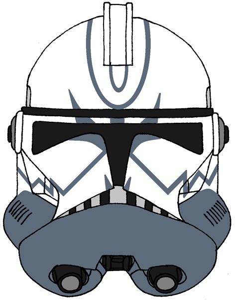 Clone Trooper Comet's Helmet 2 Clone Trooper Helmet, Star Wars Helmet, The Trooper, Star Wars ...