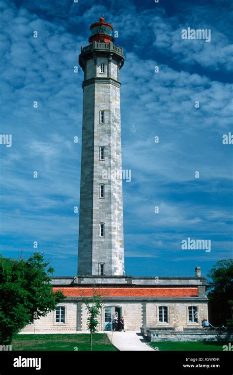 Lighthouse / Ile de Re Stock Photo - Alamy