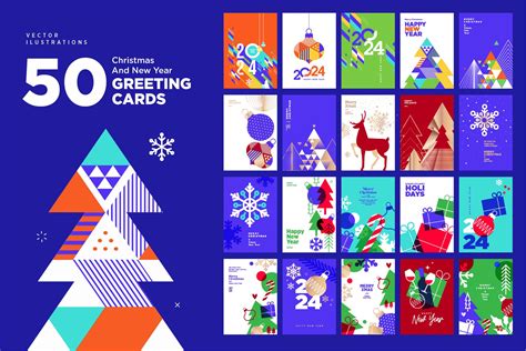 Christmas And New Year Greeting Cards 3 - Design Cuts