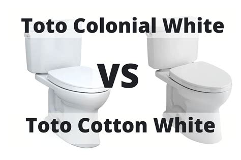 Toto Colonial White vs Cotton White: 5 Main Differences