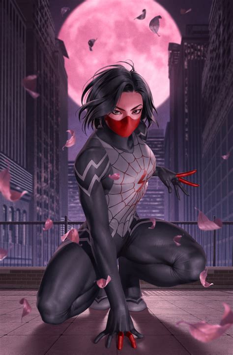 Silk - artwork by Junggeun Yoon in 2021 | Silk marvel, Silk spiderman ...