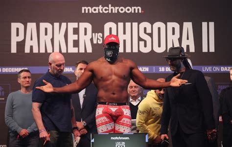 Photos: Joseph Parker, Derek Chisora - Ready For Rematch War - Boxing News