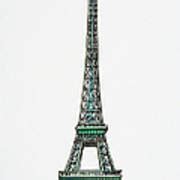 Illustration Of The Eiffel Tower Canvas Print / Canvas Art by Dorling Kindersley - Photos.com