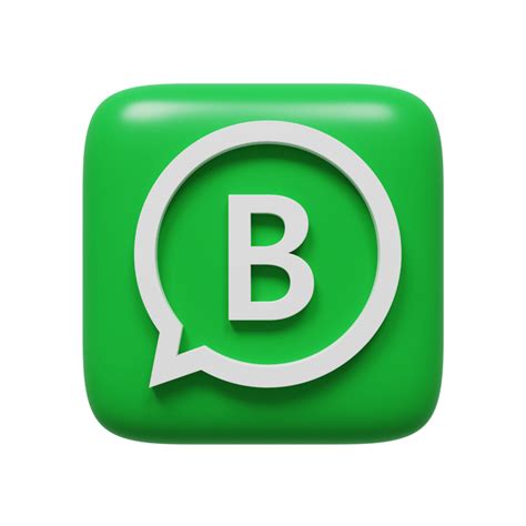 Whatsapp Business Icon 3d PNGs for Free Download