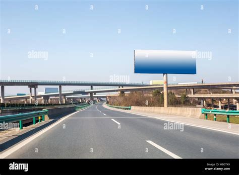 highway and billboard Stock Photo - Alamy