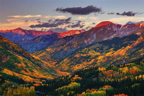 Red Mountain Pass Sunset Photograph by Darren White | Fine Art America