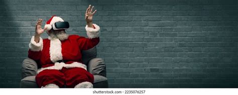 1,025 Santa Vr Images, Stock Photos & Vectors | Shutterstock