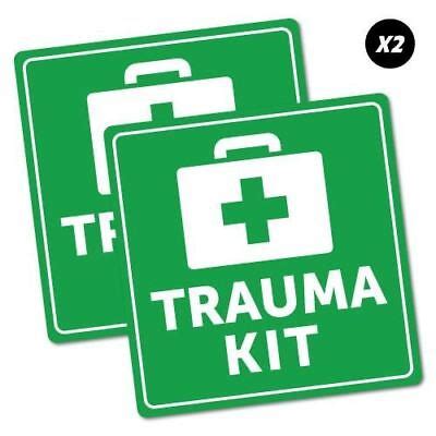 2X Trauma Kit Sticker | eBay