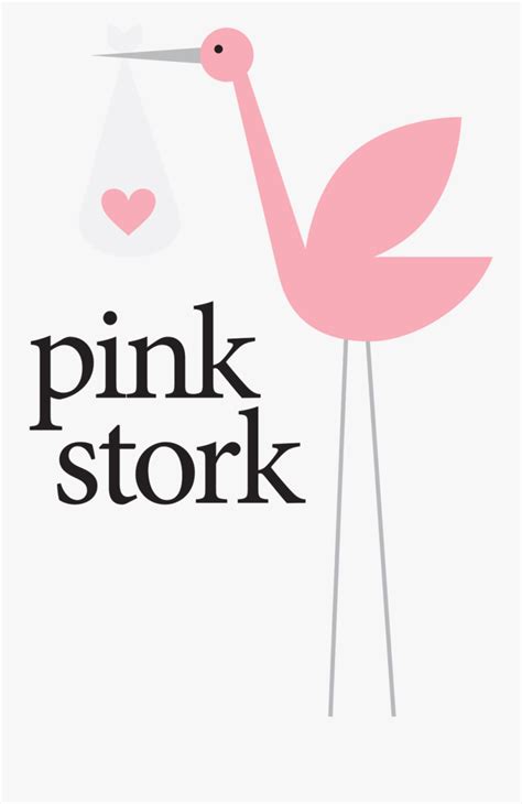 Pink Stork Logo , Free Transparent Clipart - ClipartKey