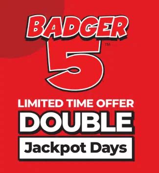 Badger-5 Double Jackpot Winning Ticket Sold at Sheboygan Falls Kwik ...