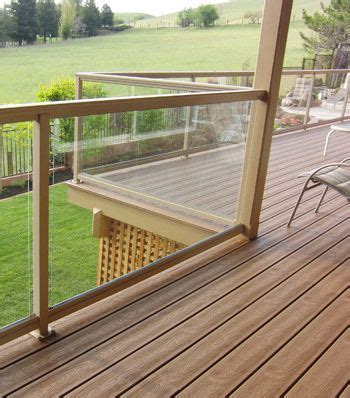 Frameless glass railing options | Railing design, Glass railing, Wood ...