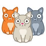 graphic design, illustration, animation, lettering | Cat Power Animated | Kitten cartoon, Cat ...
