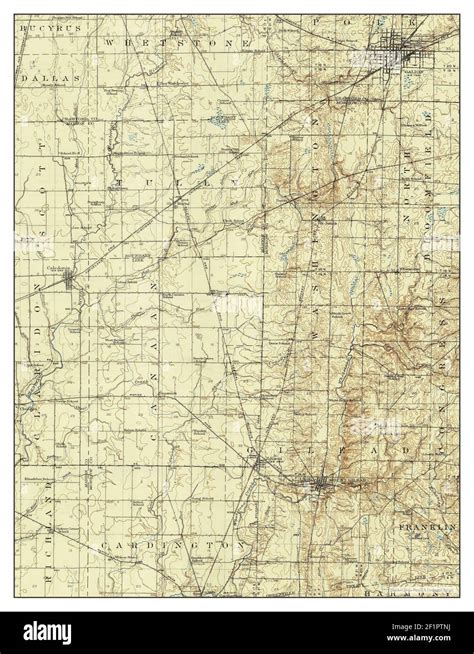 Mount Gilead, Ohio, map 1916, 1:62500, United States of America by ...