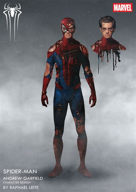 ArtStation - Spider-Man Damaged Suit (Fan Art)