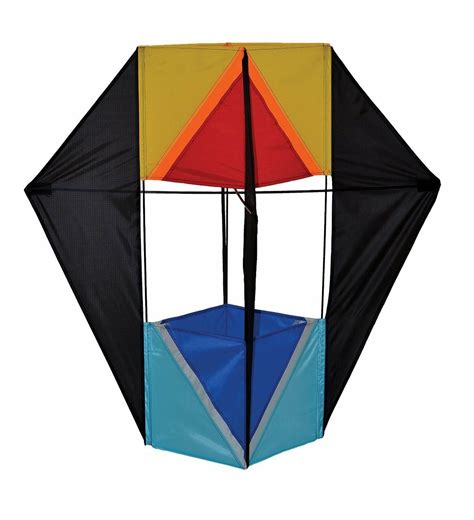 32" HOT/COOL WINGED Box Kite in 2021 | Box kite, Kite, Kite making