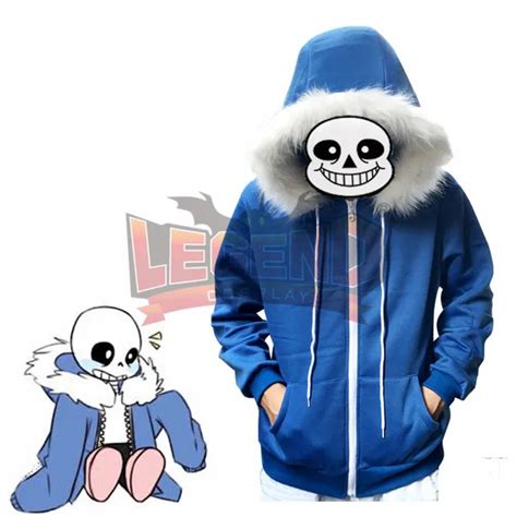 Undertale costume Sans cosplay Skull Skeleton Cosplay adult costume jacket cosplay sans ...