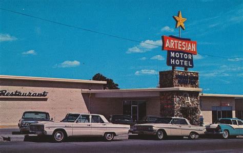 Artesian Motor Hotel - Sulphur, Oklahoma | Artesian, Artesian hotel, Hotel