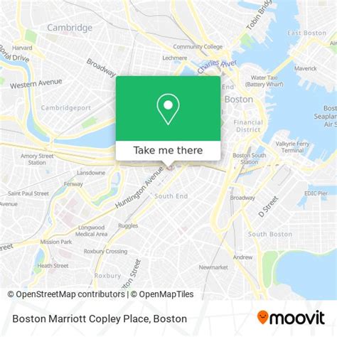 How to get to Boston Marriott Copley Place by Bus, Subway or Train?