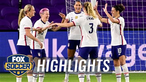 USWNT dominates Colombia, 4-0, as Mewis sisters combine for all four goals | FOX SOCCER ...