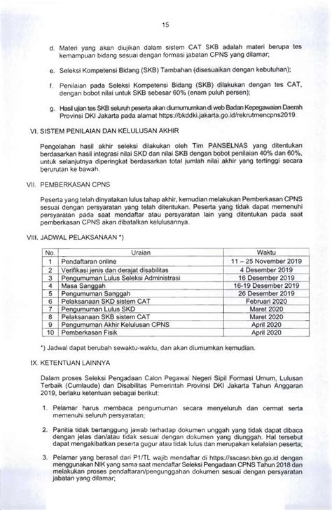 Resmi ! Pengumuman Rekrutmen CPNS Pemprov DKI Jakarta 2019 [3.958 Formasi]