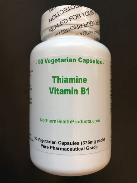 Thiamine Vitamin B1, 90ct | Northern Health Products