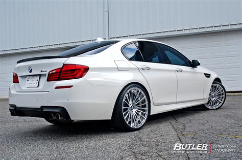 BMW M5 on Custom 21in Savini SV61d Wheels - Trending at Butler Tires and Wheels in Atlanta GA