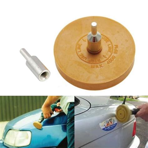 Decal Remover Eraser Wheel. Remove Car Decals, Vinyl & Stickers in Minutes with the 3.5" Wonder ...