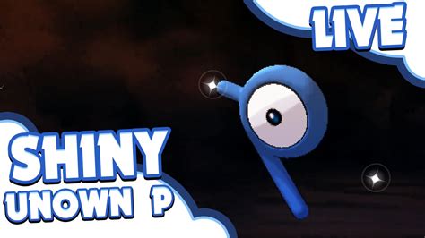 Shiny Unown Challenge (1/28) - Shiny Unown "P" After 44 DexNav ...