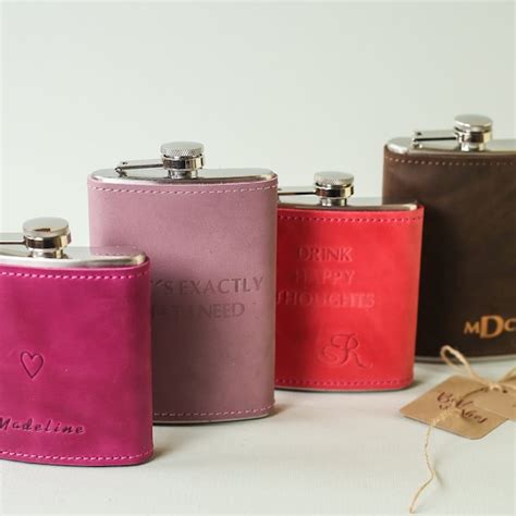 Monogram Flask - Etsy