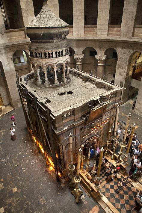 The traditional tomb of Jesus, restored