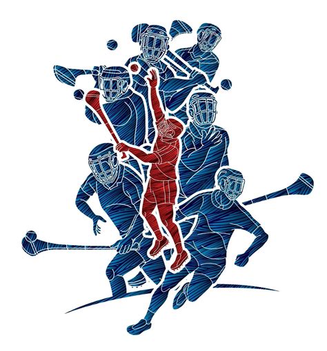 Hurling Sport Players Team 2063303 Vector Art at Vecteezy