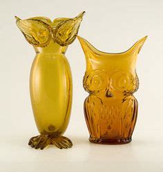Viking Art Glass Owl Decanter & Vase | Viking glass, Viking art, Glass art