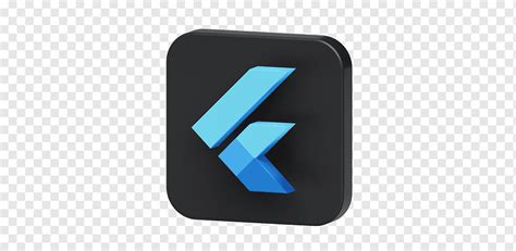 Flutter logo, flutter, software logo, social media logo, logo ...