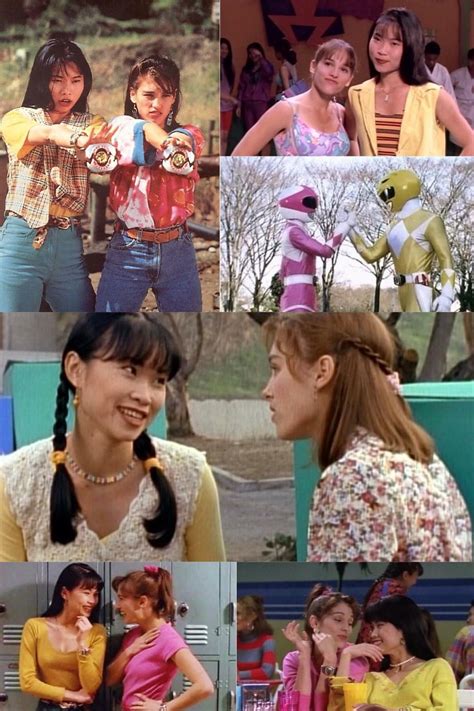 KIMBERLY the Pink Ranger & TRINI The Yellow Ranger!! Details about Power Rangers for Girls Toys ...