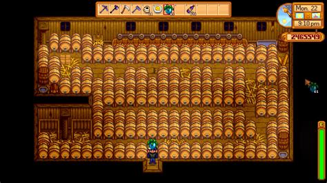 Optimal Barn-Keg layout - 136 kegs. : r/StardewValley