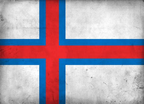 Grunge Flag of Faroe Islands by pnkrckr on DeviantArt