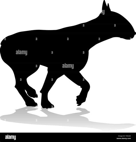 Dog Silhouette Pet Animal Stock Vector Image & Art - Alamy